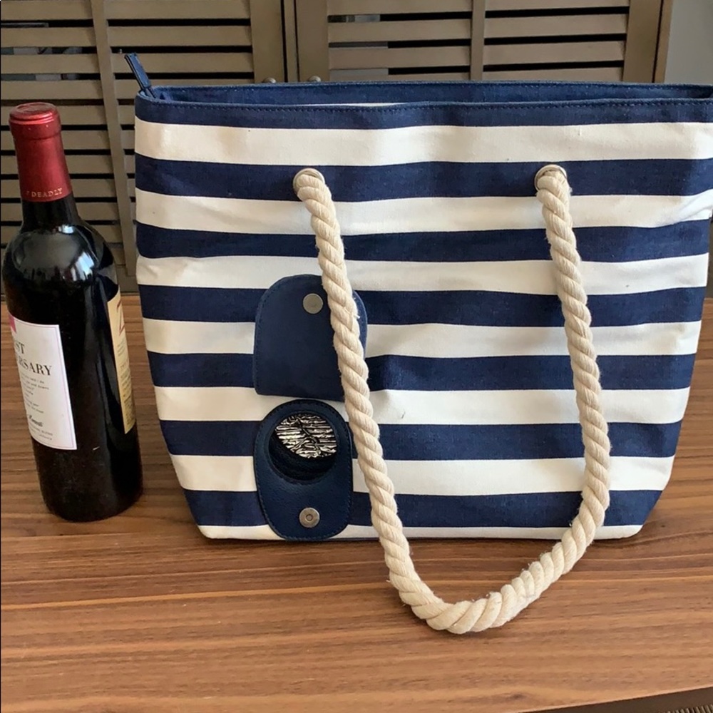 •BOOZE BAG• Tote bag with secret🍷 compartment!